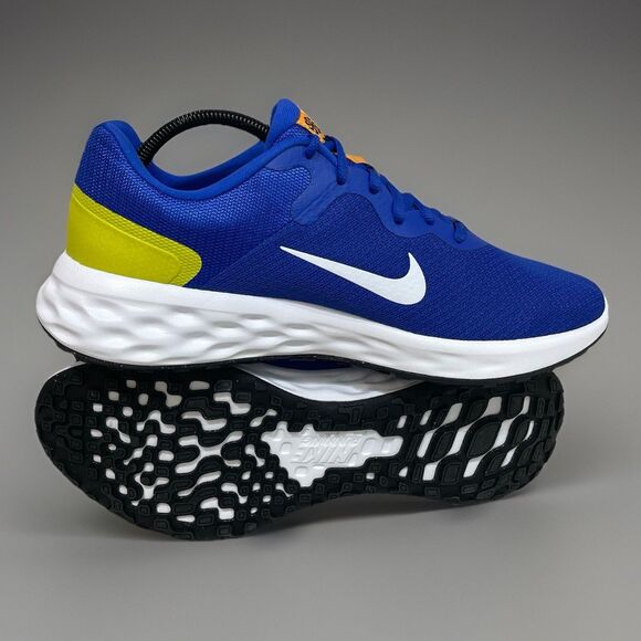 Nike Revolution 6 NN Men Sz 10.5 Racer Blue White Hi Voltage Sneakers DC3728-401 main image 5